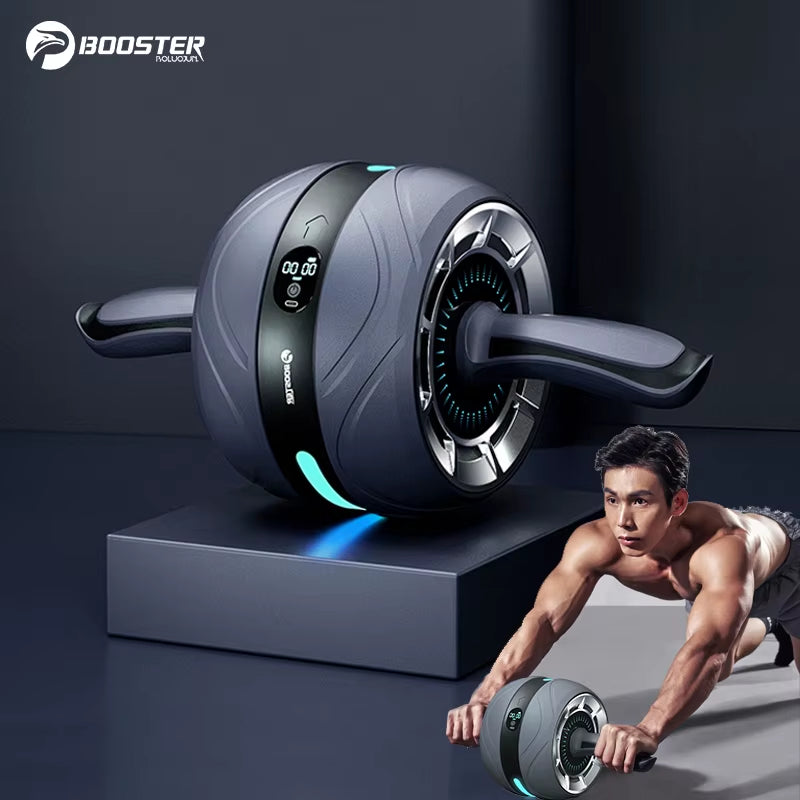 Booster Abdominal Wheel Home Gym Roller AB Roller Gymnastic Wheel Fitness Abdomen Training Sports Equipment for Abs Body Shaping